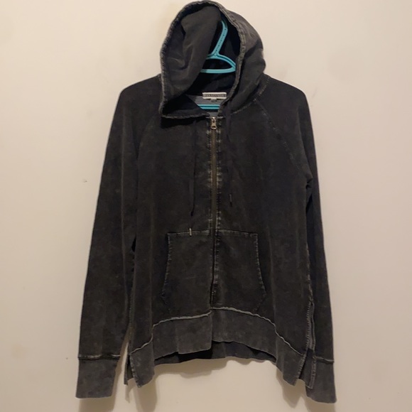 P.J Salvage Acid Wash Zip Up Hoodie Size Medium - Picture 2 of 11